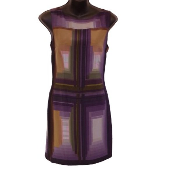 Guess by Marciano Dresses & Skirts - Guess by Marciano Silk Graphic Print Shift Dress- Sz. XS